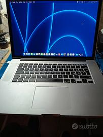 Macbook pro 15"  fine 2015 