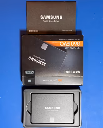 SSD Samsung 860 EVO 250GB – USATO POCO E TESTATO