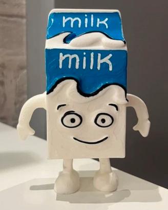 Statuetta Milky Blur Coffee & TV design