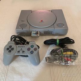 Console playstation 1 controller cavi memory card