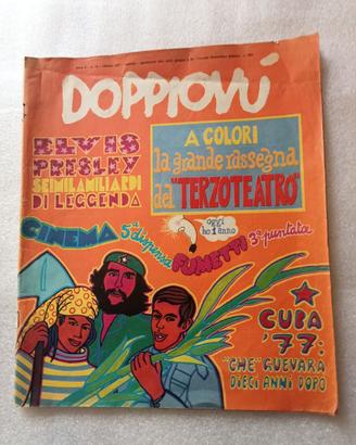 Doppiovù N 13 Elvis Presley rivista controcultura