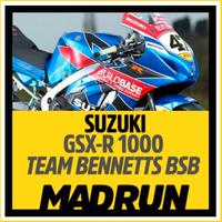 Kit Adesivi Suzuki GSX-R 1000 BSB Buildbase Bennet