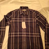 camicia burberry uomo nuova con cartellino 