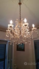 Lampadario in cristallo