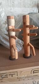 action figure wooden dummy wingchun kung fu