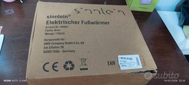 scalda piedi elettrico 