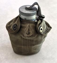 Borraccia e Gavetta in Alluminio da 1,3 lt.