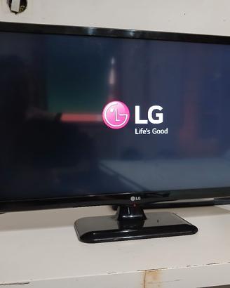 Tv monitor led da 24 pollici  HDMI SCART con telec