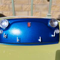 portachiavi da parete Fiat 500 Blu metallizzato in
