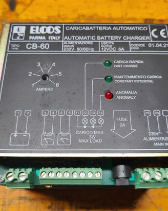 Caricabatterie automatico ELCOS