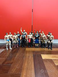 Lotto 14 Action Figures Mattel Basic