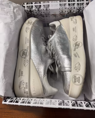 Premiata Belle 3019 argento come nuove