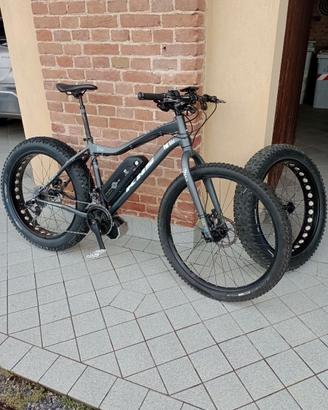 MTB fat bike elettrica bafang