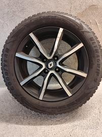 4 cerchi in lega più gomme invernali 