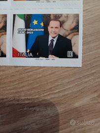 Francobollo Presidente Silvio Berlusconi NUOVO