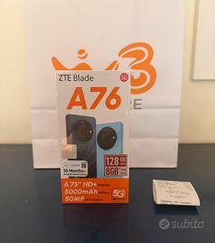 ZTE Blade A76 5G Sigillato blu notte