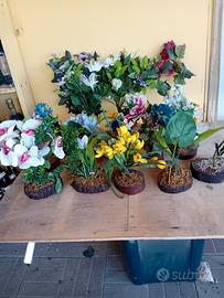 fiori piante centro tavolo decorazioni casa