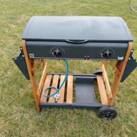 Barbecue BST a gas doppia piastra