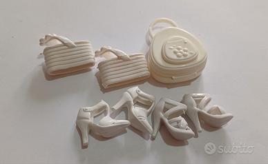 Scarpe per Barbie Bianche