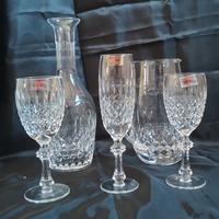 Bicchieri in cristallo incisi a mano 