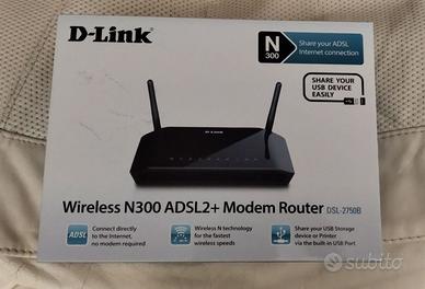 Modem D-Link ADSL2 (DSL-2750B)