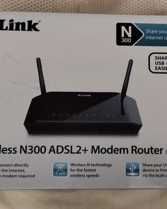 Modem D-Link ADSL2 (DSL-2750B)