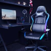 GXT 716 Rizza Sedia gaming illuminata LED RGB

