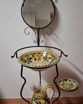 Lavabo in ceramica da  esposizione