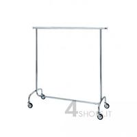 Carrello esposizione abbigliamento abiti vestiti