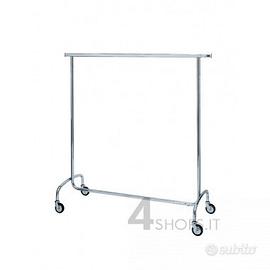 Carrello esposizione abbigliamento abiti vestiti