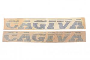 Coppia adesivi superiori fianchi Cagiva Freccia C9