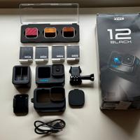 GoPro Hero 12 Black + Accessori