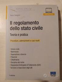 Il regolamento dello Stato Civile