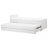 Letto 90x200 Ikea con 2 materassi compresi