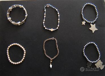 Set di 6 bracciali