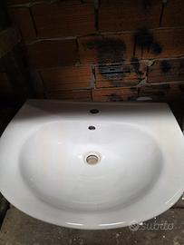 Lavabo con colonna Fayans