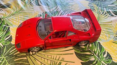 Modellino Burago Ferrari F40 scala 1:18