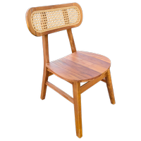 STOCK SEDIA IN TEAK E RATTAN