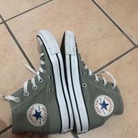 Converse verde militare