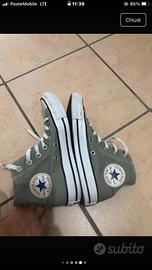 Converse verde militare