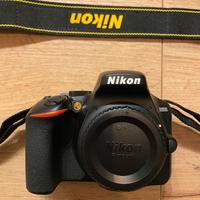 Fotocamera Reflex Nikon D3500 + Accessori