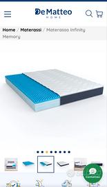 Materasso matrimoniale Infinity Memory