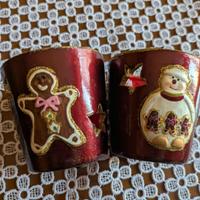 porta candele natalizi