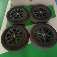 RUOTE COMPLETE IN LEGA NEW SKODA FABIA 