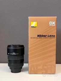 Obiettivo Nikon AF-S Zoom-Nikkor 17-55mm f/2.8G