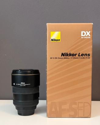 Obiettivo Nikon AF-S Zoom-Nikkor 17-55mm f/2.8G