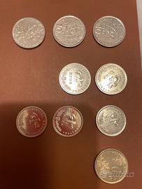 Set 6 monete greche anni ‘90