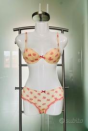 Reggiseno a balconcino + culotte tg 2 Intimissimi