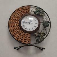 Orologio da Tavolo 30 cm di Diametro in Ferro Batt