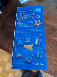 cofanetto 6 DVD Sicilia nuovo